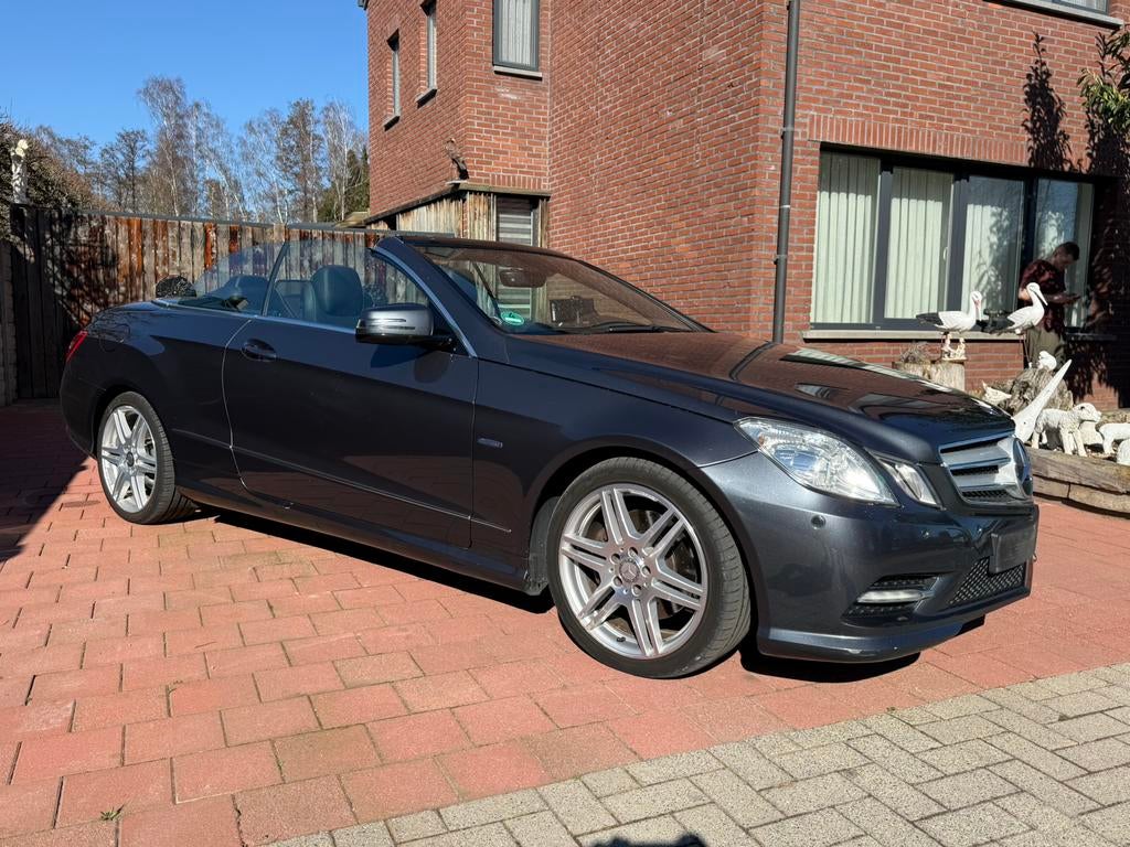 Mercedes benz E220 cdi cabrio AMG uitvoering, Auto's, Mercedes-Benz, Diesel, Te koop, Particulier, Radio