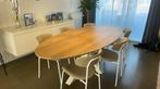 Mooie eikenhouten tafel - ovaal, Maison & Meubles, Tables | Tables à manger, Comme neuf, 100 à 150 cm, Enlèvement, Chêne