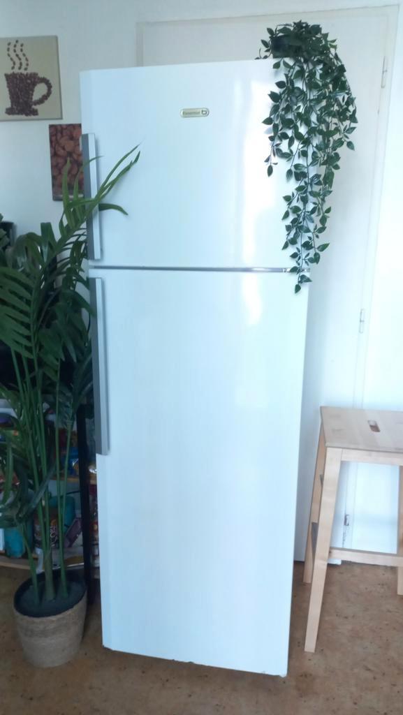 De gecombineerde koelkast/vriezer werkt perfect, Elektronische apparatuur, Koelkasten en IJskasten, Gebruikt, Met aparte vriezer