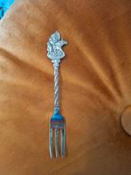Fourchette à souvenirs espagnole vintage en métal argenté, Enlèvement ou Envoi