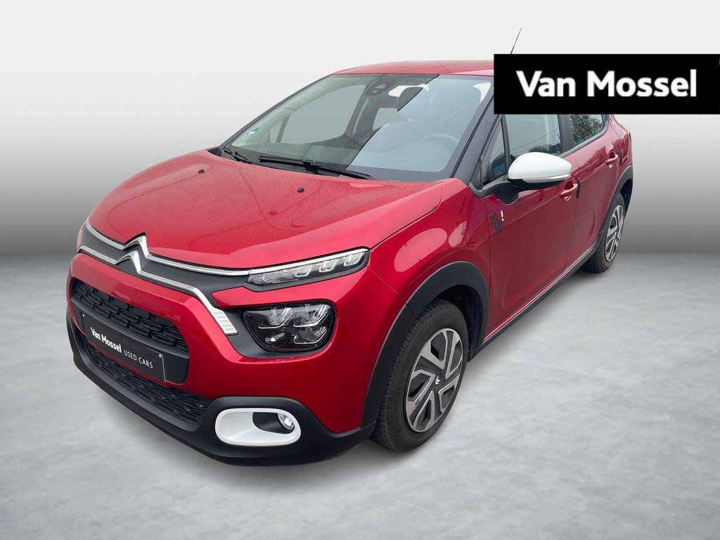 Citroën C3 1.2 PureTech 83 S&S MAN Start, Rouge, Entreprise, Boîte manuelle, 5 portes