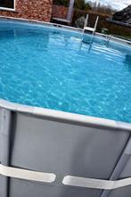Zwembad 5m, Tuin en Terras, Gebruikt, Rond, 300 cm of meer, Ophalen