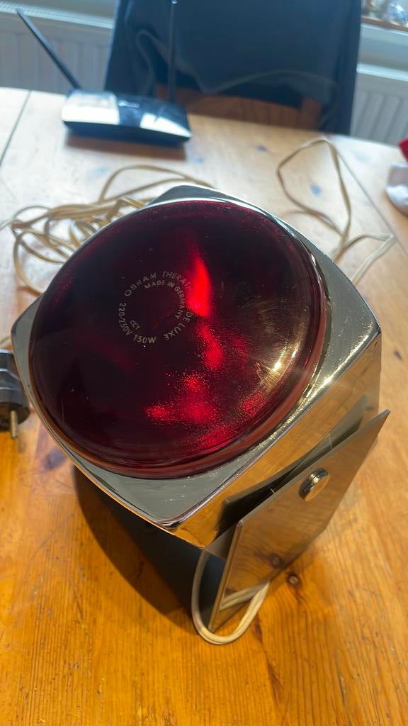 Lampe applique chauffante Osram theratherm 150W, Dieren en Toebehoren, Pluimvee | Toebehoren, Ophalen, Gebruikt, Overige typen