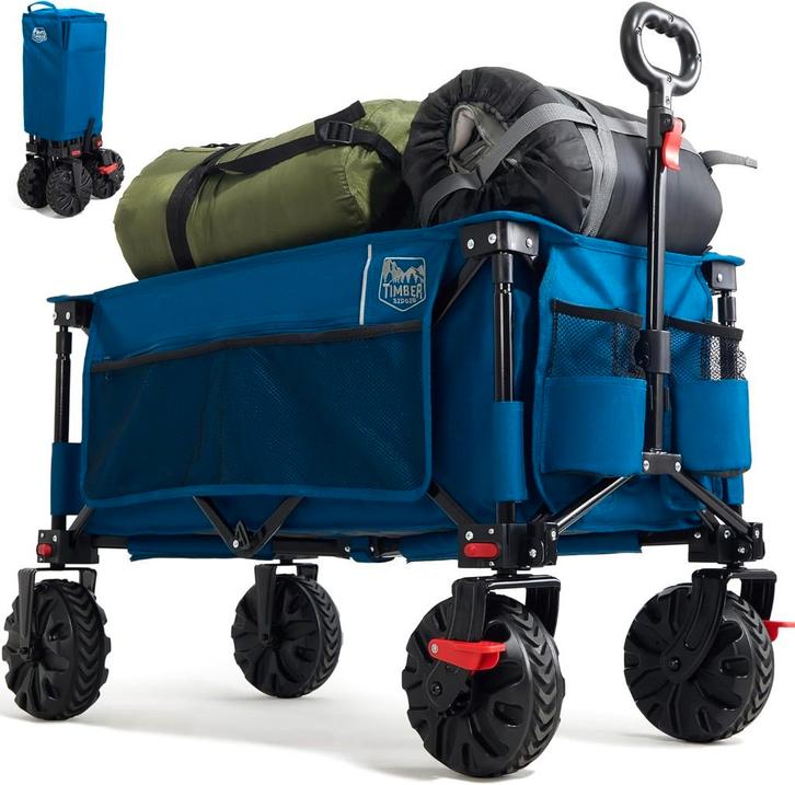 Opvouwbare transportwagen | bolderkar | GRATIS LEVERING, Caravanes & Camping, Chariots, Neuf, Pliable, Envoi