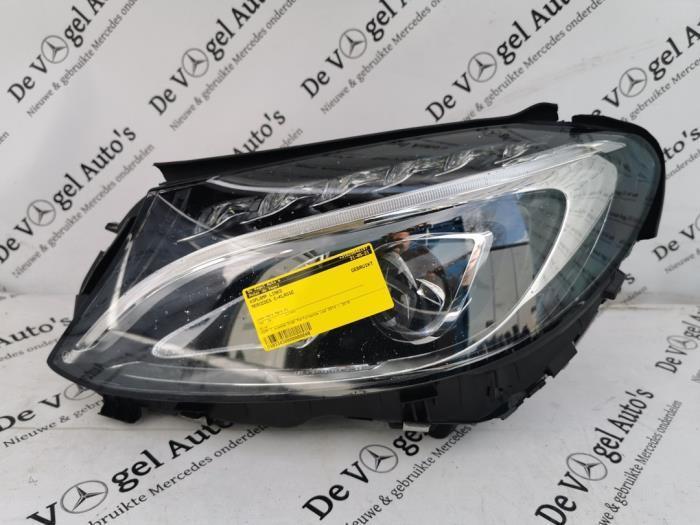 Koplamp links van een Mercedes C-Klasse, Auto-onderdelen, Verlichting, Mercedes-Benz, Gebruikt, 3 maanden garantie, Ophalen of Verzenden