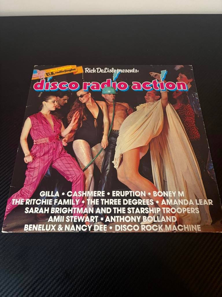 Disco Radio Action – Rick DeLisle presents (LP), Ophalen of Verzenden, Zo goed als nieuw