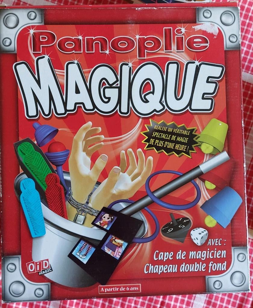 Magische Panaplie Box. Goocheltrucs, vanaf 6 jaar, Ophalen of Verzenden, Gebruikt, Jongen of Meisje