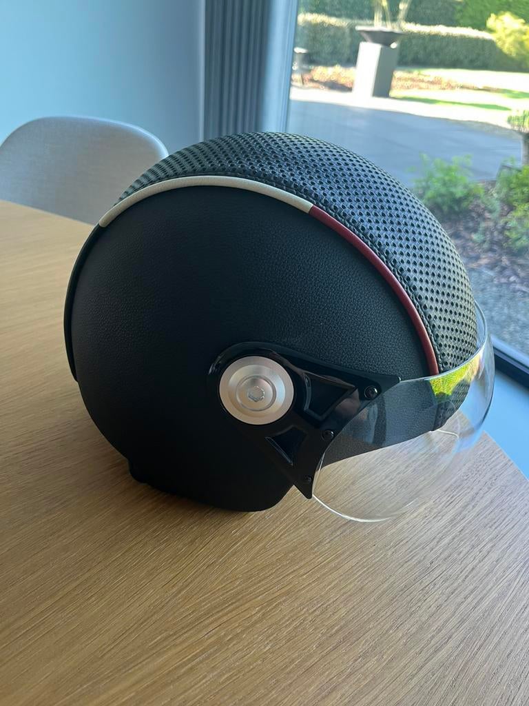 Custom made Vespa helm (L), Enlèvement, Comme neuf