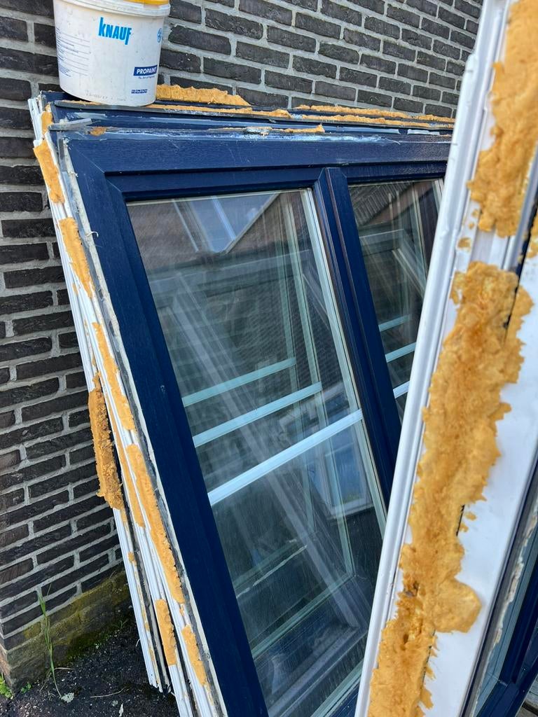 Verschillende pvc ramen dubbel glas, Enlèvement, Comme neuf