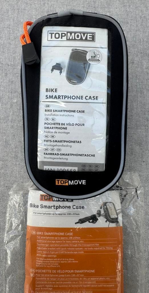 Fiets-smartphone-hoes, Fietsen en Brommers, Ophalen, Nieuw