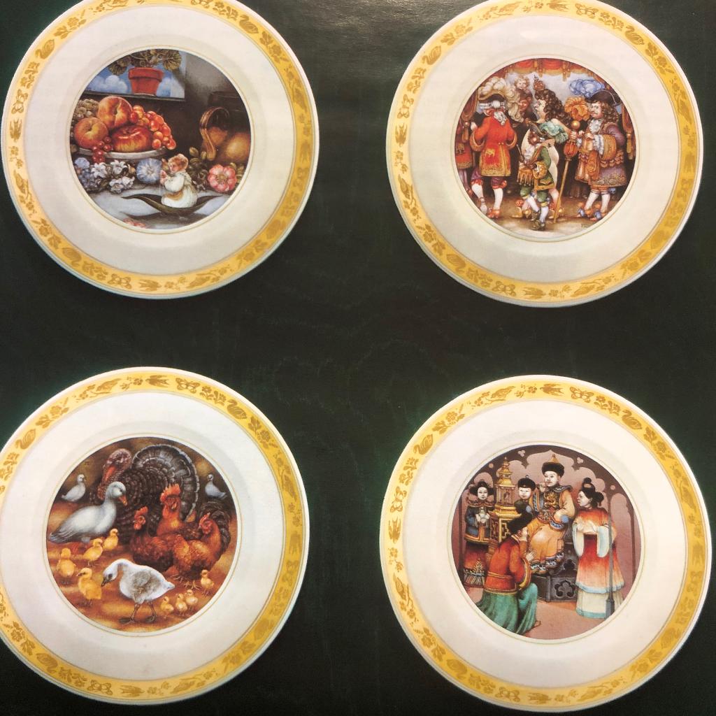 Porceleinen borden, Enlèvement