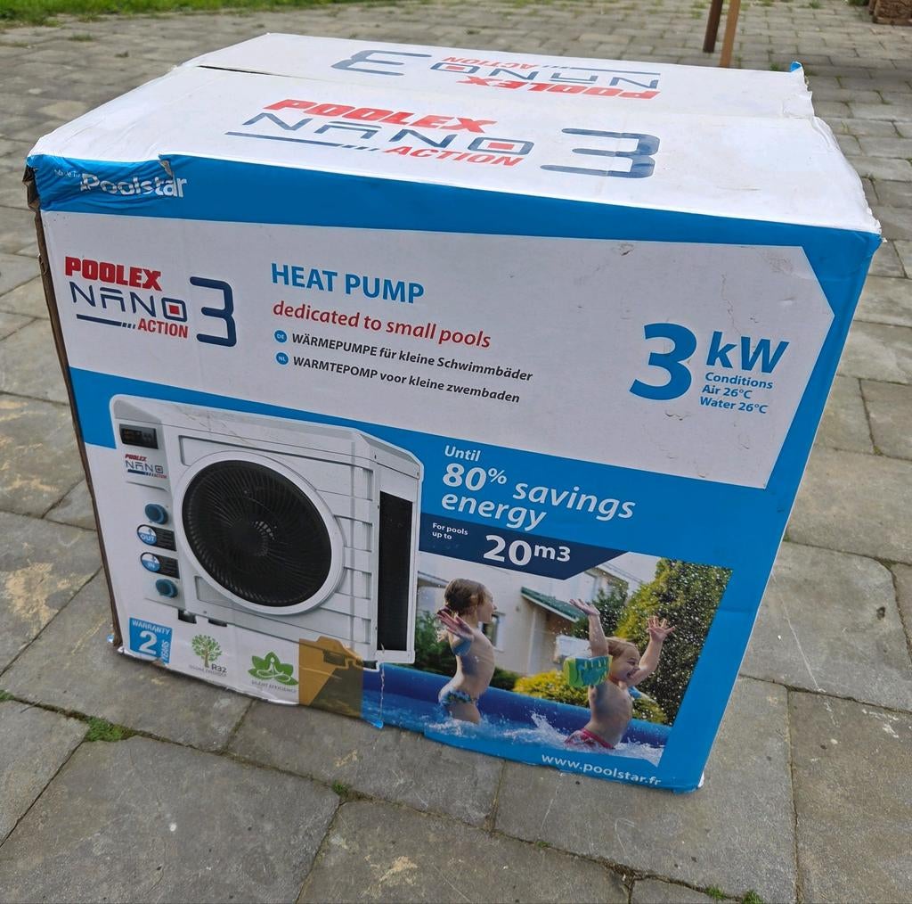 Pompe à chaleur piscine 3kw, Enlèvement, Pompe