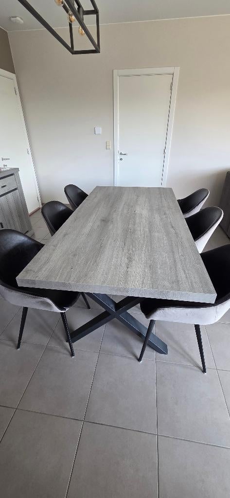 table à manger, Maison & Meubles, 150 à 200 cm, Cinq personnes ou plus, Enlèvement, Utilisé