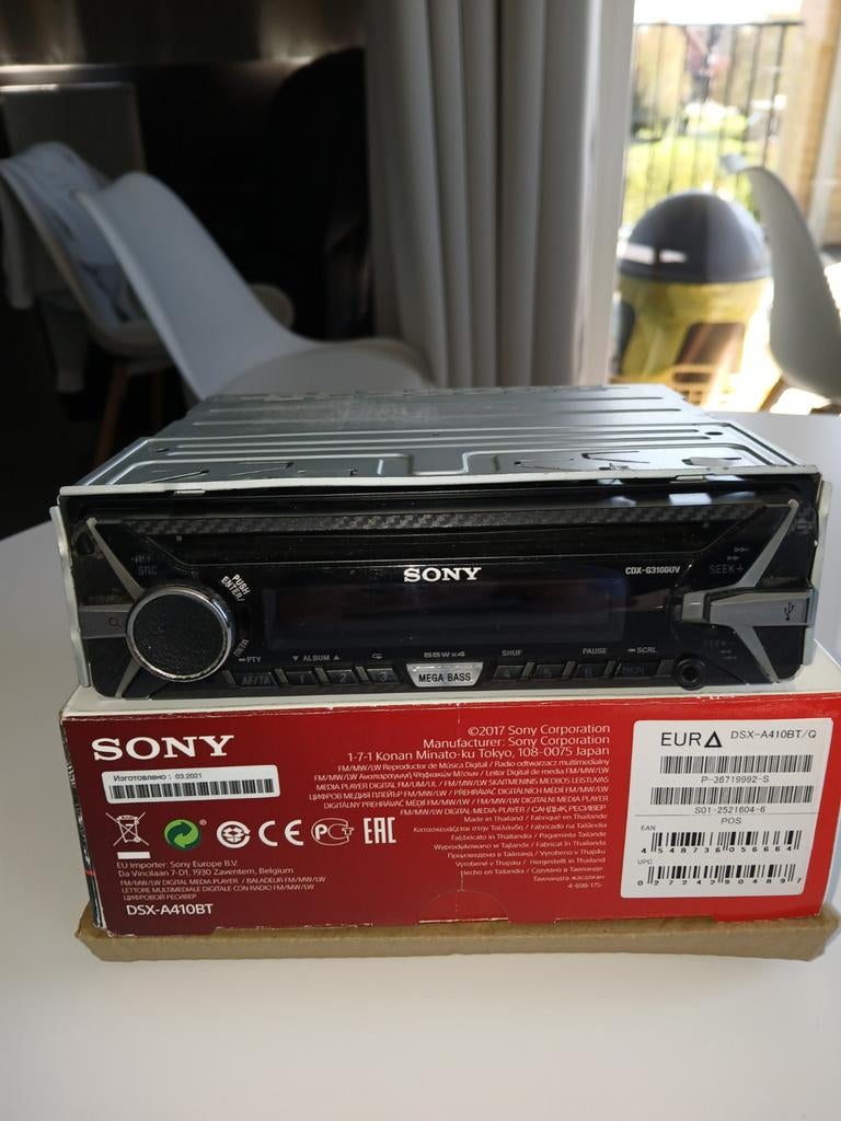 Auto radio Sony, TV, Hi-fi & Vidéo, Lecteurs DVD, Enlèvement, Sony