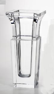 Vase Kioto - cristal de Sèvres, Antiquités & Art, Antiquités | Verre & Cristal, Enlèvement ou Envoi