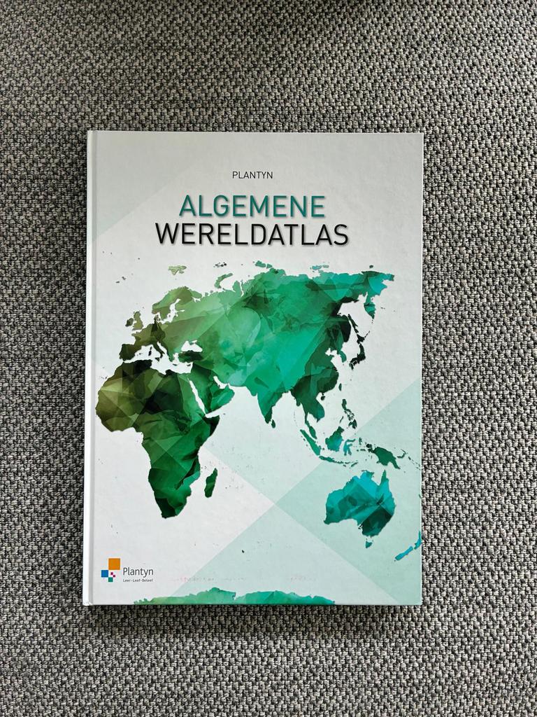 Plantyn Algemene Wereldatlas editie 2012, Ophalen, Zo goed als nieuw, Dirk Vanderhallen Etienne Van Hecke