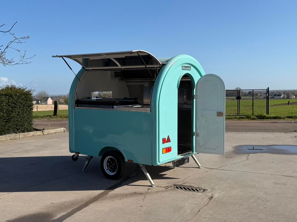 Foodtruck NIEUW! (Met garantie tot 2027), Auto diversen, Aanhangers en Bagagewagens, Zo goed als nieuw, Ophalen