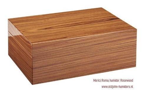MORICI  ROMA ROSEWOOD DIGITALE HUMIDOR 30 SIGAREN       h68, Collections, Articles de fumeurs, Briquets & Boîtes d'allumettes