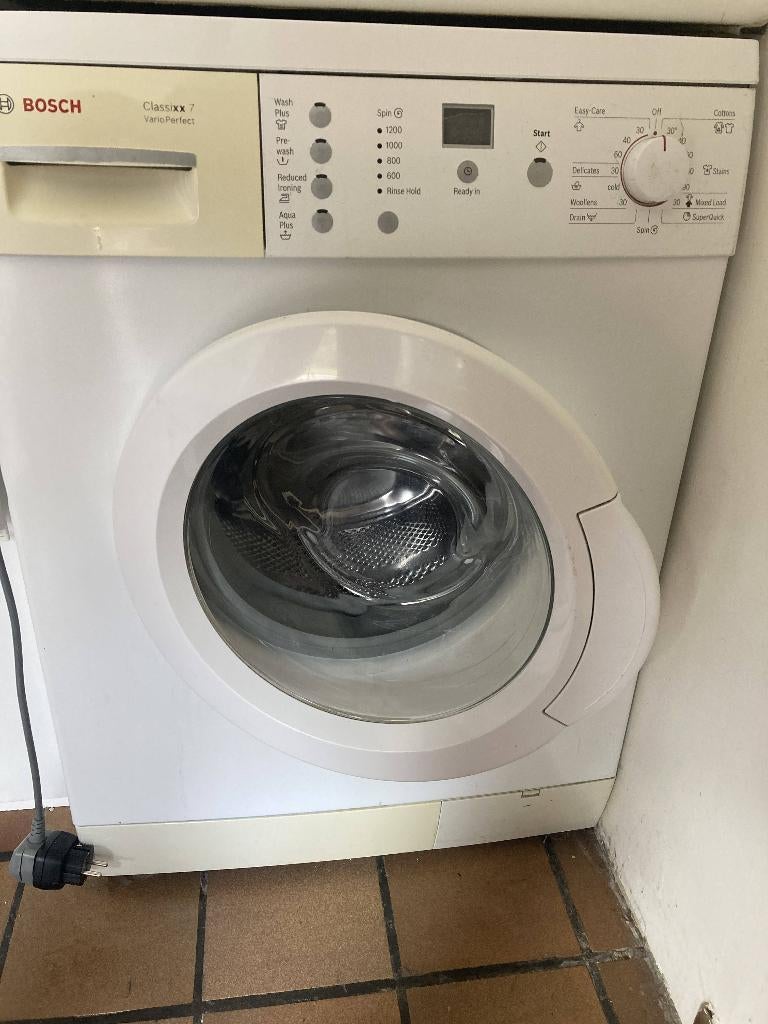 GRATIS Wasmachine, 1200T 7KG, Bosch Classixx 7 VarioPerfect, Elektronische apparatuur, Wasmachines, Gebruikt, Voorlader, 6 tot 8 kg