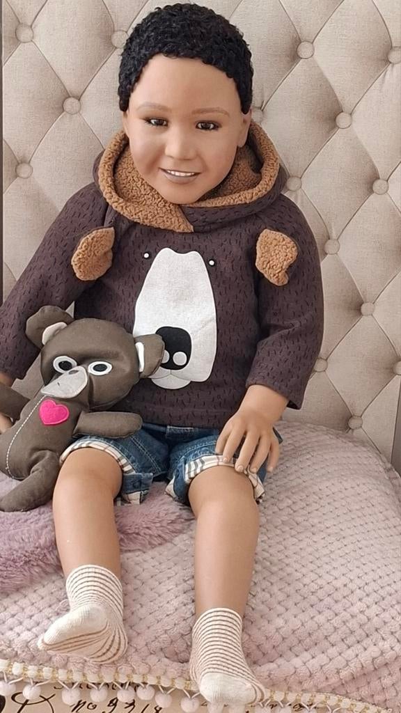 Mooie grote pop, Collections, Poupées, Enlèvement ou Envoi, Poupée