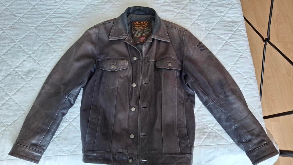 Pall mall lederen korte vest, Kleding | Heren, Ophalen