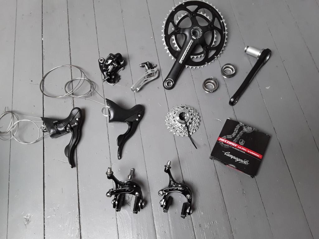 Groupe Campagnolo véloce 2 x 10 vitesses, Vélos & Vélomoteurs, Vélos Pièces