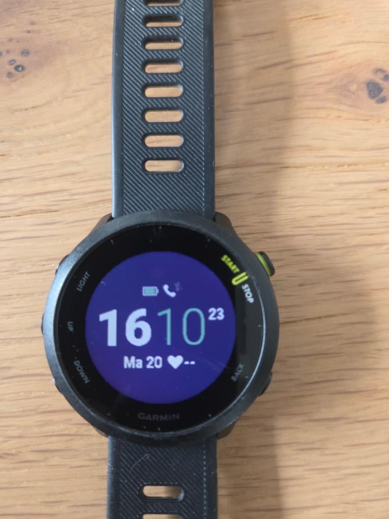 Garmin Foreruinner 55, Ophalen, Zwart, Garmin, Zo goed als nieuw