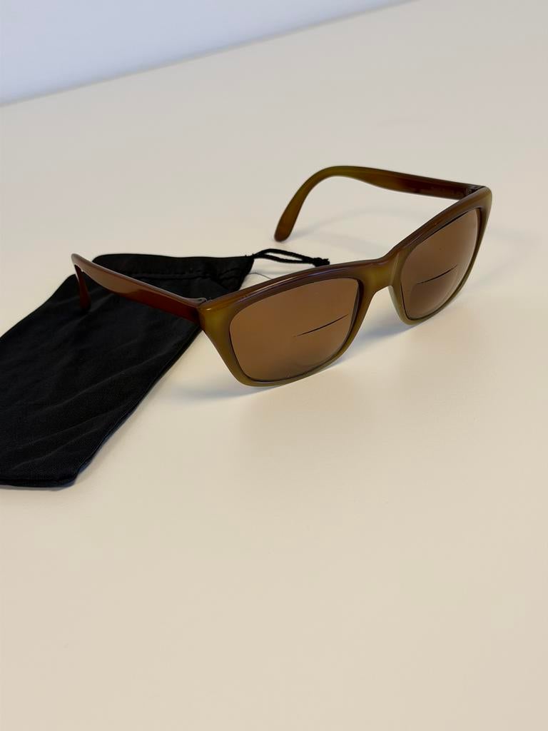 Vintage Bollé Zonnebril - Frame FRANCE Retro Bruin uniseks, Ophalen of Verzenden, Zo goed als nieuw, Bruin, Zonnebril