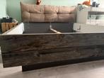 Bedframe 180x200, Huis en Inrichting, Ophalen, Gebruikt, Bruin, Tweepersoons