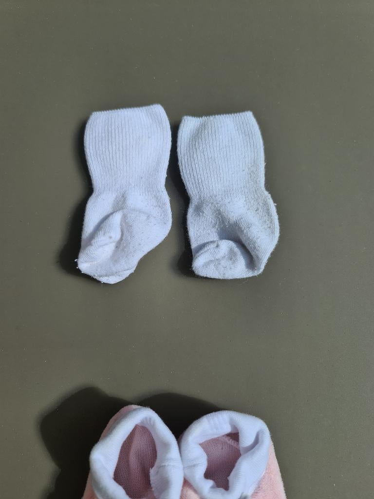 witte kousen, sokken 12-15, Ophalen, Zo goed als nieuw, Sokken