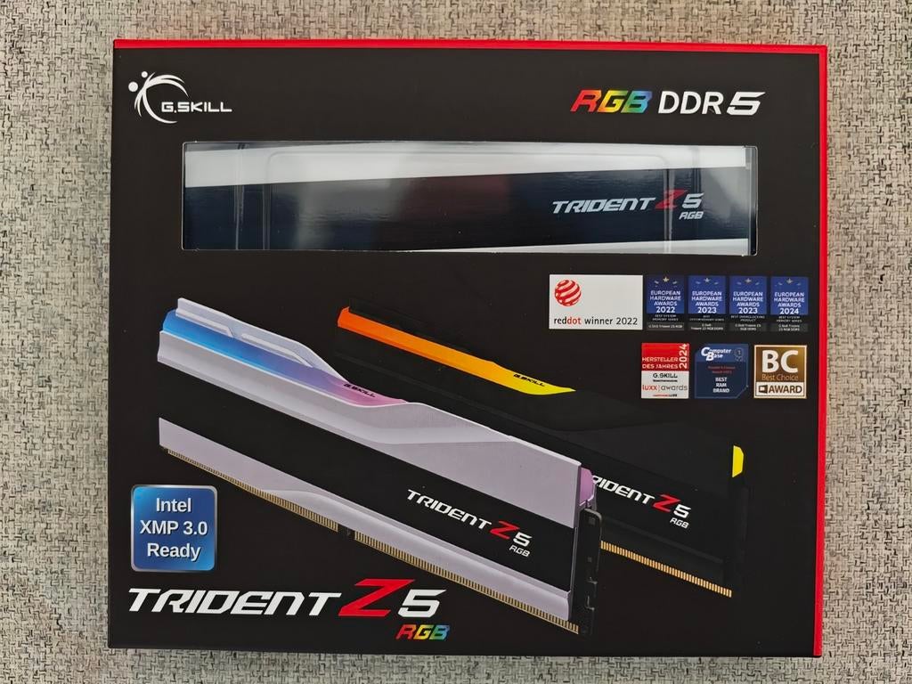 G.Skill Trident Z5 RGB RAM - 32 GB - 6000 MHz - Nieuw/verzeg, 32 GB, Nieuw, Ophalen of Verzenden, Desktop