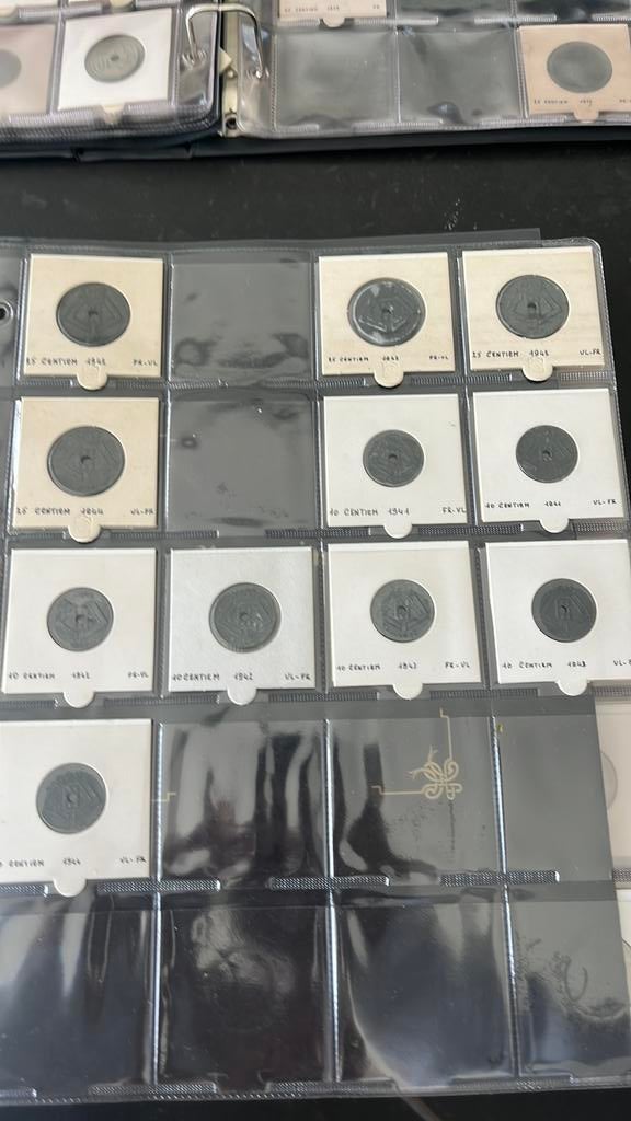 Belgische munten WO II, Ophalen of Verzenden