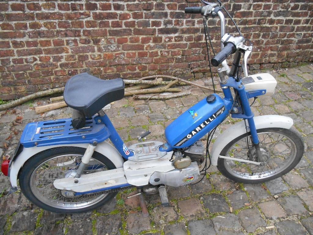 Garelli 3-speed bromfiets, Fietsen en Brommers, Brommers | Oldtimers, Overige merken, Klasse B (45 km/u), Ophalen