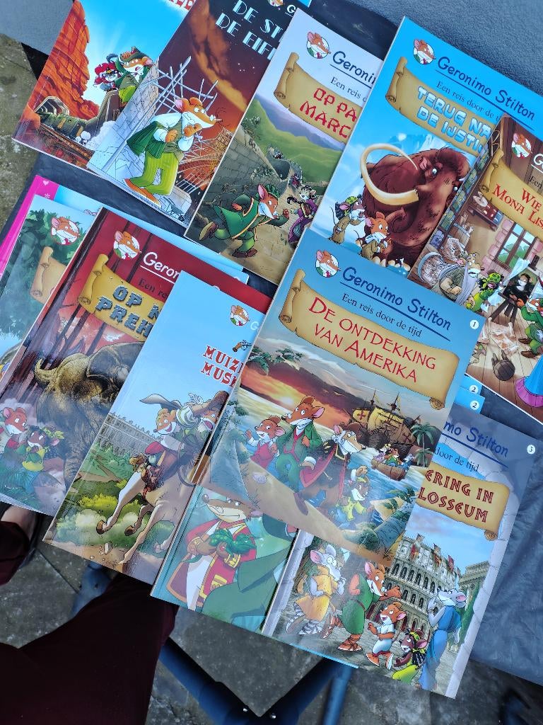 strip Geronimo Stilton, Boeken, Ophalen, Zo goed als nieuw