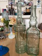 deux bouteilles anciennes en verre, Enlèvement