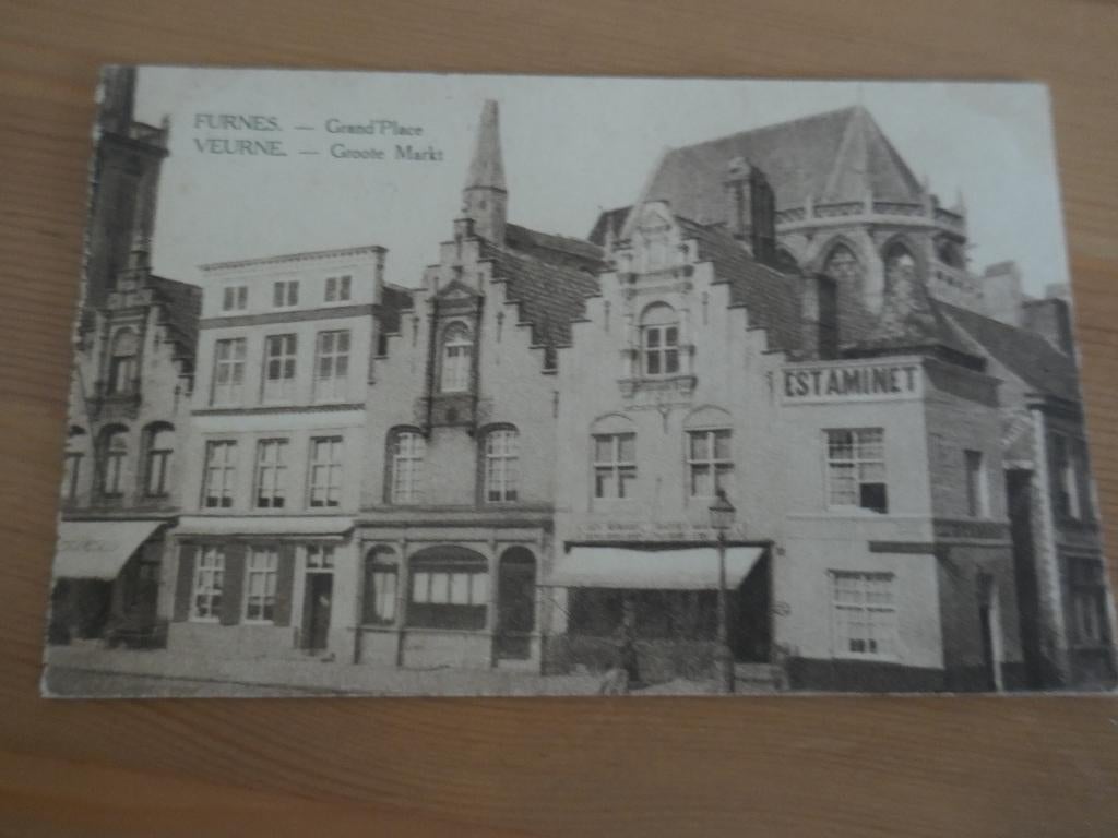 veurne oude markt, Verzamelen, Postkaarten | België, Verzenden, Gelopen, West-Vlaanderen