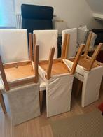 Chaises salle à manger IKEA 6 pcs, Enlèvement, Utilisé, Blanc, Cinq, Six Chaises ou plus