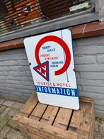 Ancien panneau d'affichage en émail VVV, Enlèvement ou Envoi