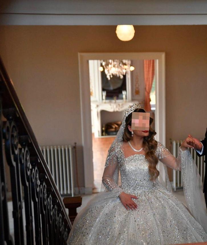 bruidsjurk, Kleding | Dames, Trouwkleding en Trouwaccessoires, Gedragen, Trouwjurk, Wit, Ophalen of Verzenden