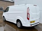Ford Transit Custom Sport 290 2.0 TDI 185PK Automaat L1H1 El, Auto's, Zwart, 4 cilinders, Leder en Stof, Wit