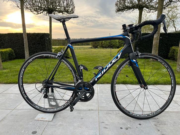 Ridley Fenix Carbon (2017) – Shimano Ultegra, Fietsen en Brommers, Fietsen | Racefietsen, Gebruikt, Heren, 28 inch, Carbon, Ophalen