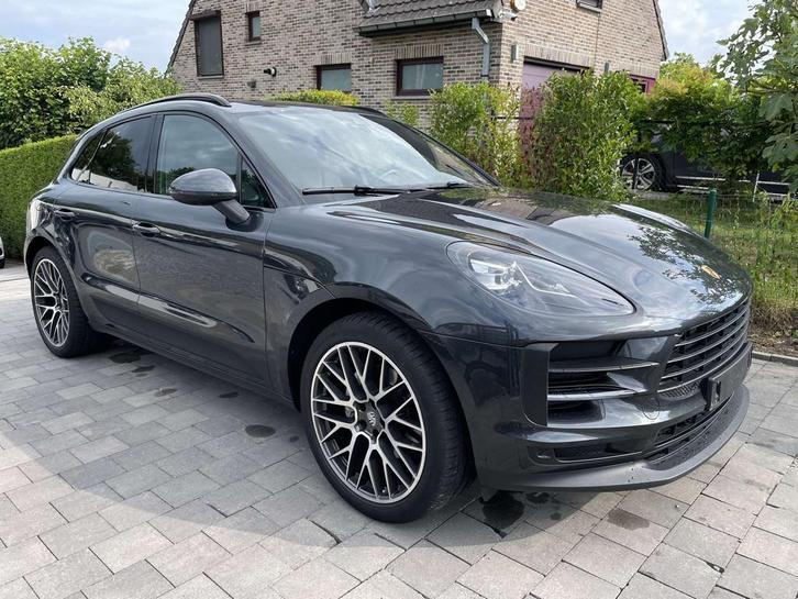 Porsche Macan PDK 2.0i LEDER/PANO-DAK/GPS-CAM/ALU-21" EU6, Auto's, Porsche, Bedrijf, Te koop, Macan, 360° camera, 4x4, ABS, Adaptive Cruise Control