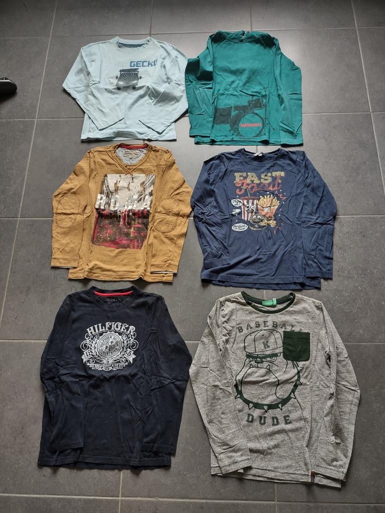 longsleeves - maat 152, Enfants & Bébés, Vêtements enfant | Taille 152, Enlèvement, Comme neuf, Garçon ou Fille, Chemise ou À manches longues
