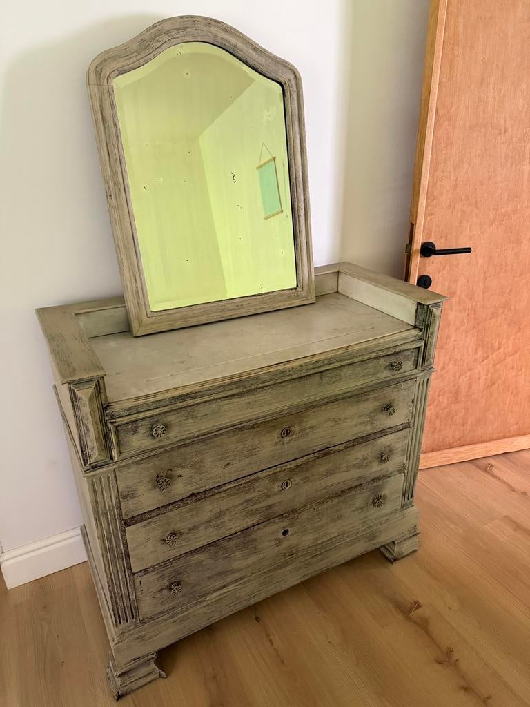 Mooie oude wastafelkast, Antiek en Kunst, Antiek | Meubels | Kasten, Ophalen