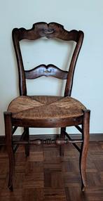 Gratis stoelen, Maison & Meubles, Chaises, Vintage, Brun, Enlèvement, Utilisé