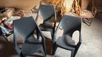 Chaises de jardin 3 pièces, Enlèvement, Comme neuf, Gris