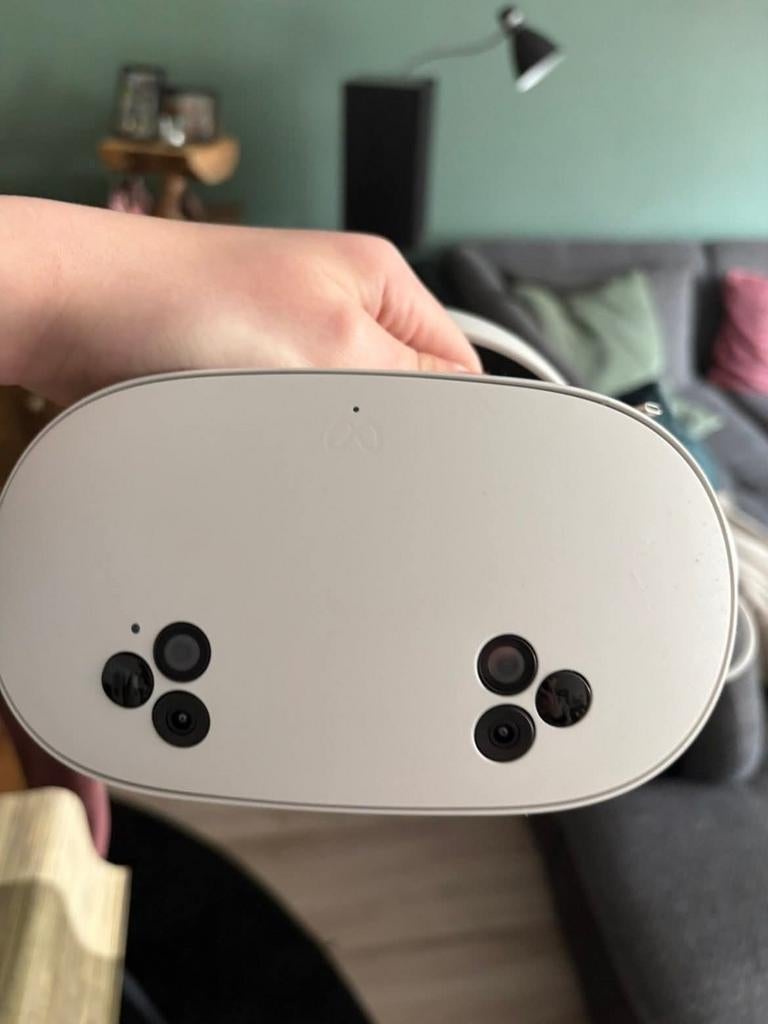 Meta quest 3 + extra batterij, Consoles de jeu & Jeux vidéo, Virtual Reality, Enlèvement, Lunettes VR