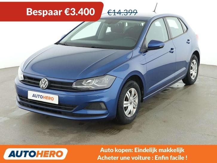 Volkswagen Polo 1.0 Trendline (bj 2021), Auto's, Volkswagen, Te koop, Polo, ABS, Airbags, Airconditioning, Android Auto, Apple Carplay