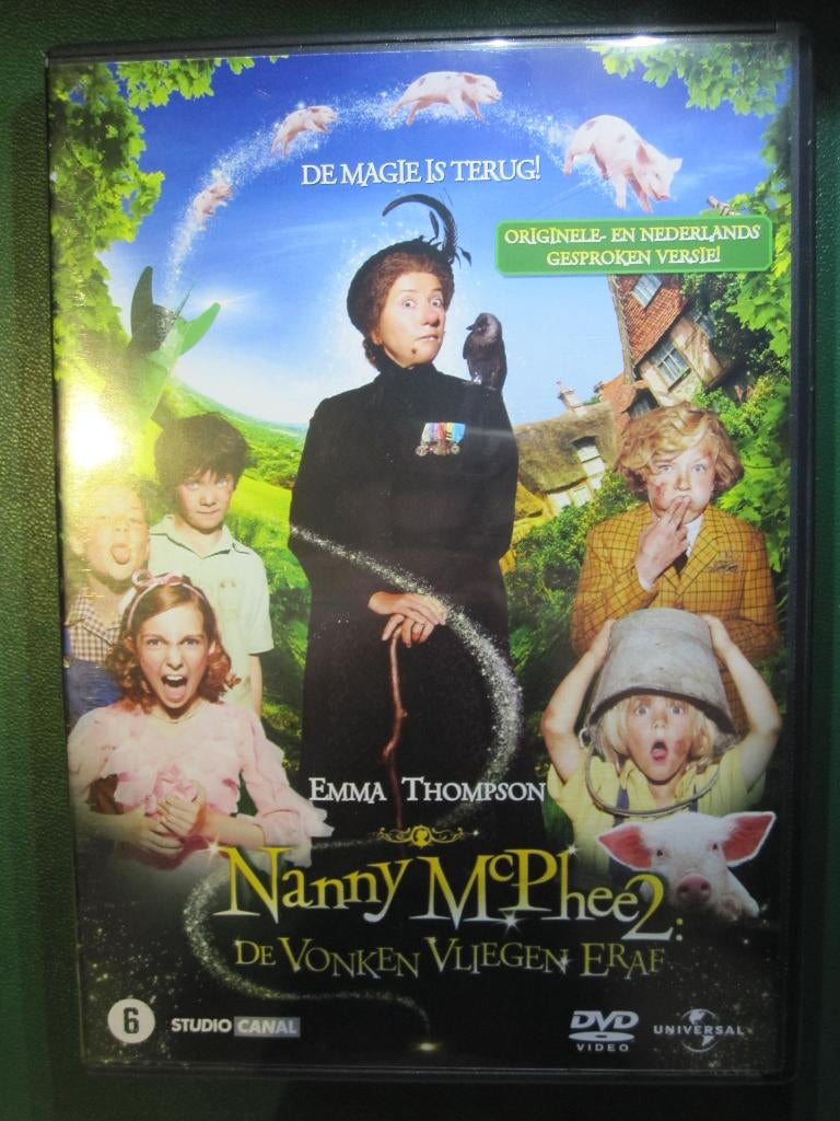 Nanny McPhee 2: De vonken vliegen eraf (2010), Cd's en Dvd's, Dvd's | Kinderen en Jeugd, Avontuur, Ophalen of Verzenden, Zo goed als nieuw