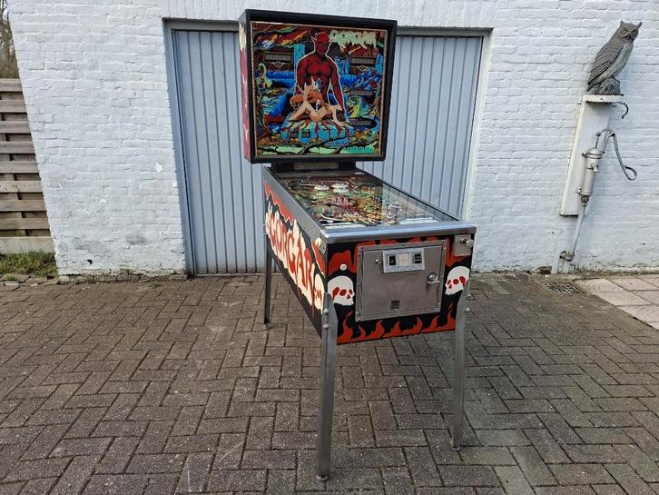Gorgar Williams Flipper flipperkast pinball, Verzamelen, Automaten | Flipperkasten, Gebruikt, Elektronisch, Flipperkast, Williams